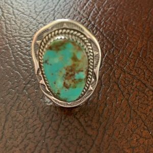 Exquisite Turquoise Statement Ring